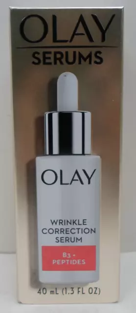Olay Wrinkle Correction Vitamin B3 + Peptides Serum - 1.3 fl oz 40 ml (O19034-1)
