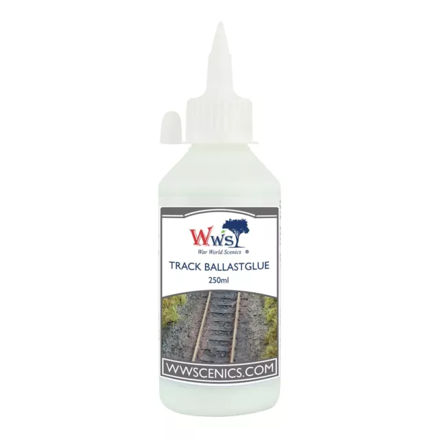 WWS Colle pour Ballast de Voie Ferrée 250ml - Dioramas de Modélisme Ferroviaire