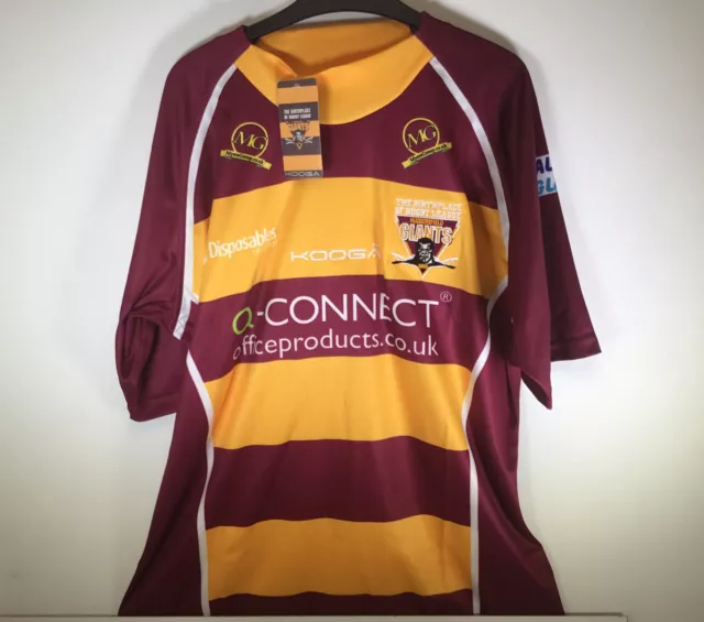 Huddersfield Giants  Rugby League Home Shirt Kooga  Mens Large  new with tags