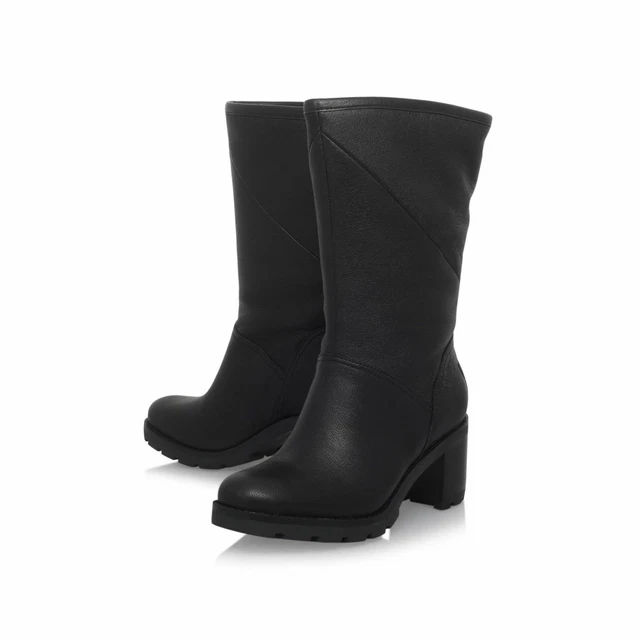 Ugg womens jessia shop heeled boots black
