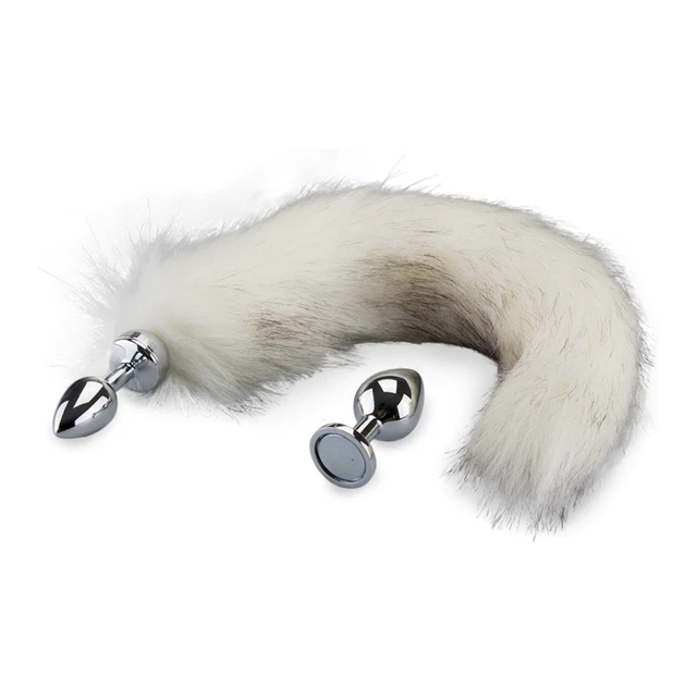 Plug Anal Queue De Renard En Silicone - Style Rosebud, Boule, Pour Sex Toys