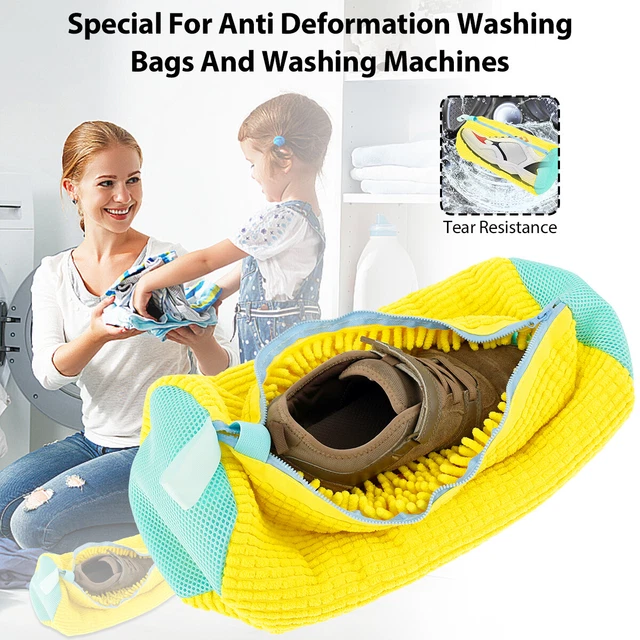 Washing Machine Shoes Bag Travel Shoe Storage bags Portable Mesh Laundry bag  Anti-deformation Protective Clothes organizer