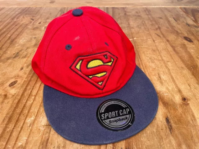 Baseballmützen Jungen Herren Superman Stickerei Kinder Druckknopflasche Mütze Armee Kappen Trucker