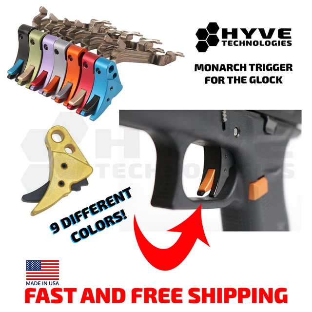 thumbnail image 2 of Hyve Technologies Patriot Trigger System For Glock - Anodized Aluminum, Adjustable, 9mm, USA Made 2 of 6