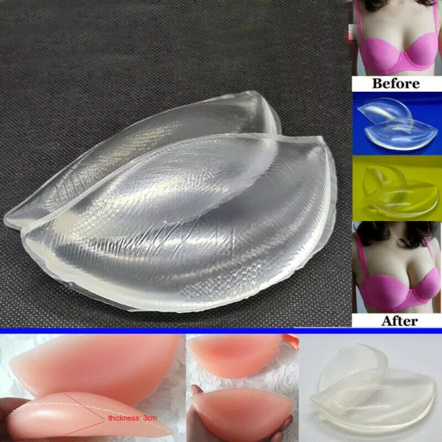 Silicone Gel Bra Breast Enhancers Push Up Pads Chicken Fillets