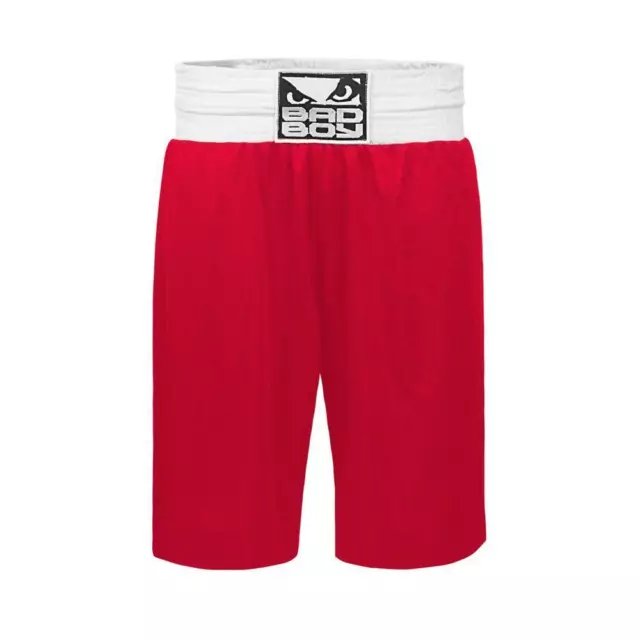 Bad Boy Mma Singer Boxe Short Rouge Entraînement Combat Gym Arts Martiaux Kick