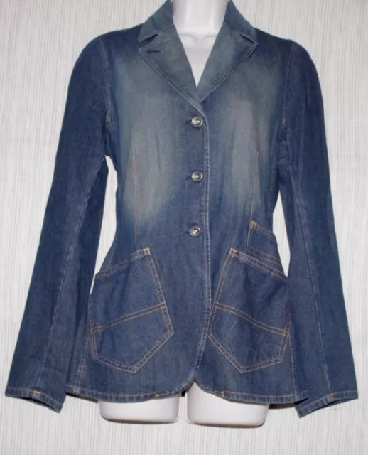 Paul Smith Italy  Women's Jeans Jacket Denim Blazer Size:42