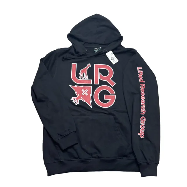 LRG Lifted Research Group Stacked Tree Men Graphic Hoodie - Large