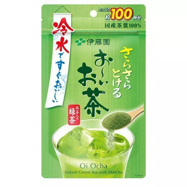 ITOEN Oi Ocha Thé vert en poudre avec Matcha 80 g 100 tasses de thé vert...