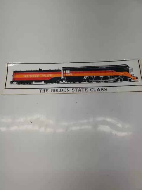 Southern Pacific, The Golden State Class Sticker