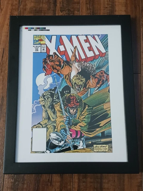 Marvel: X-Men # 33 COVER | Rare Color Production Art by Andy Kubert