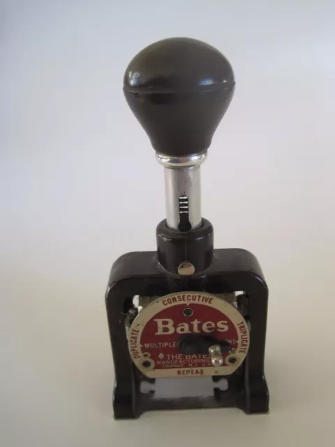 Bates Numbering Machine for Prescriptions