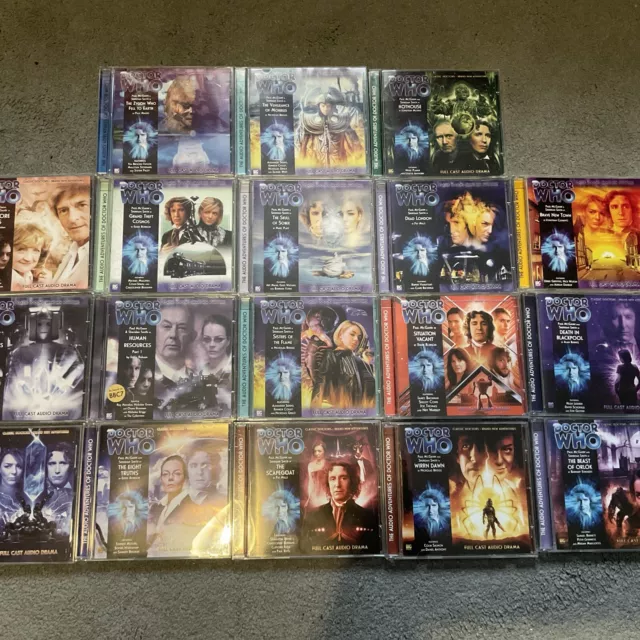 Doctor Who Big Finish 8th Dr CD Bundle X 18 Scapegoat, Wirrn Dawn, Hothouse