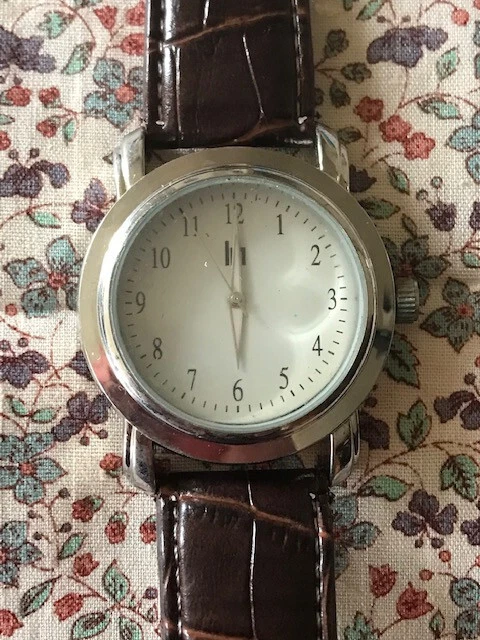Montre LIP CLASSICS ATLAS FOR MEN - Vintage Des Années 80, Quartz, Acier, Bracelet Cuir