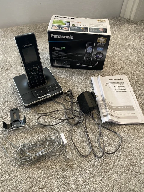 Panasonic KX-TG8561 ECO Digital cordless Answering System *BRAND NEW* One Phone