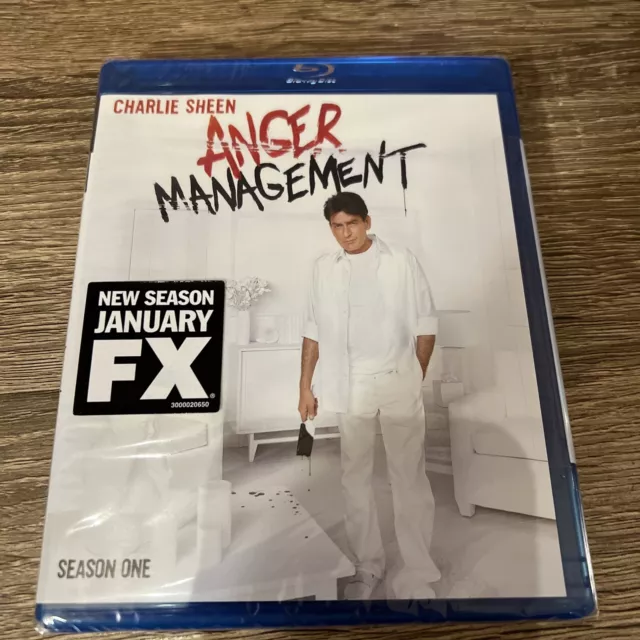 NEW: Charlie Sheen in Anger Management: SEALED Season 1 [Blu-ray]