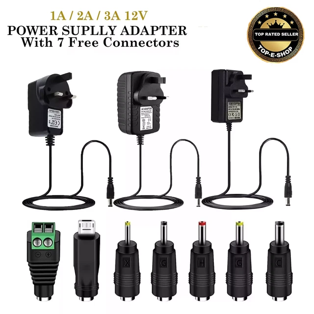 5V 1A 2A 3A DC Power Adapter Power Supply Charger 5.5*2.5mm 3.5*1.35mm
