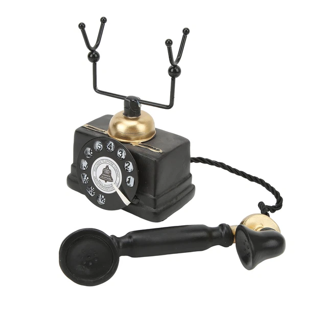 ANTIQUE PHONE MODEL Decorative Telephone Model Retro For Store Window