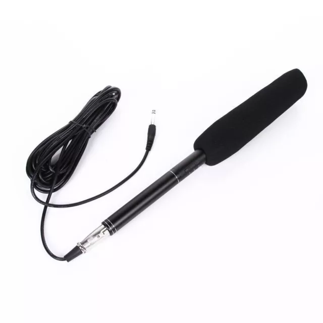 Professional Broadcast Interview Reporter Condenser Mic, Camera and Smartphone