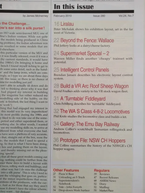 Australian Model Railway Magazine Mixed Bundle Lot of 12 Editions 2010 and 2011 3