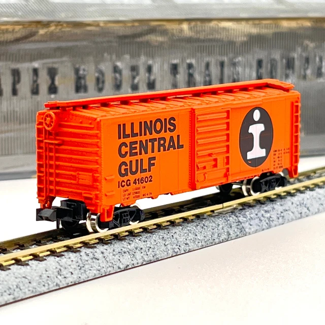 Atlas 3414 Illinois Central Gulf 40 ft Single Door PS-1 Boxcar ICG 41602 N Scale