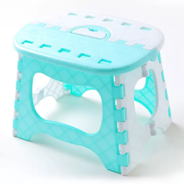 (blue)Stool Fine Craftsmanship Strong Compatibility For Home