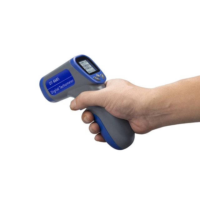 Tachimetro ad alta qualità tachimetro motore grande LCD senza contatto 1 pz 2,5-99999 giri/min