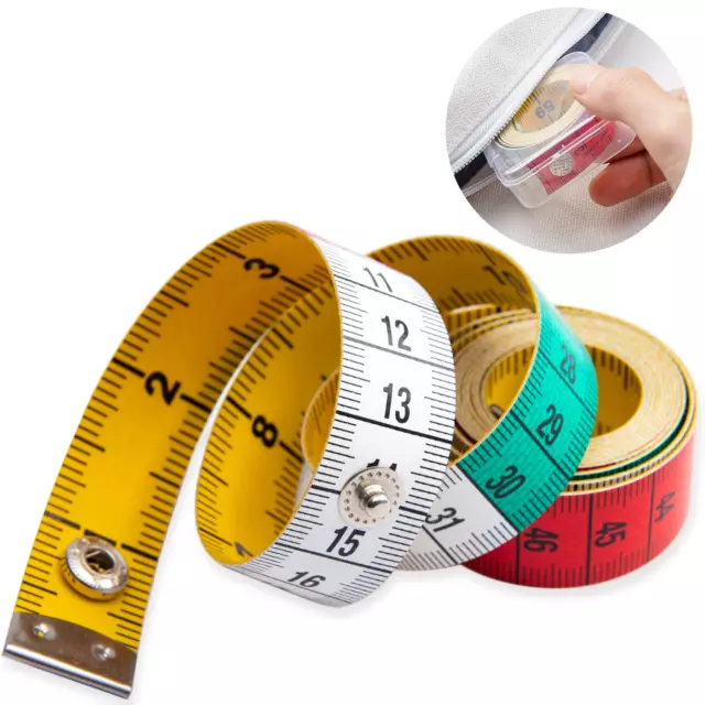 Tape Measure Measuring Tape for Body Fabric Sewing Tailor Cloth Knitting Home Cr