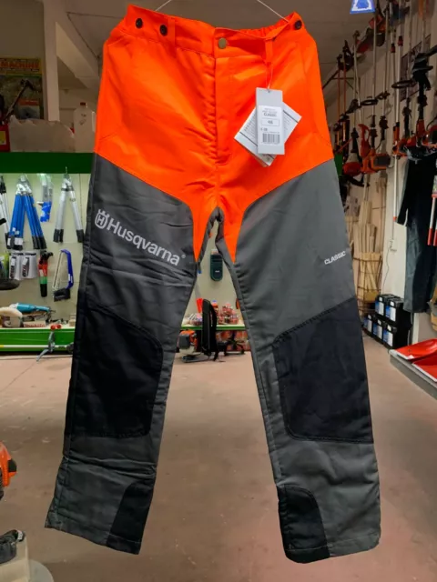 Pantalone lavoro forestale Husqvarna Classic Antitaglio anti taglio leggero