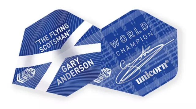 Unicorn Ultrafly Gary Anderson World Champion Dart Flights