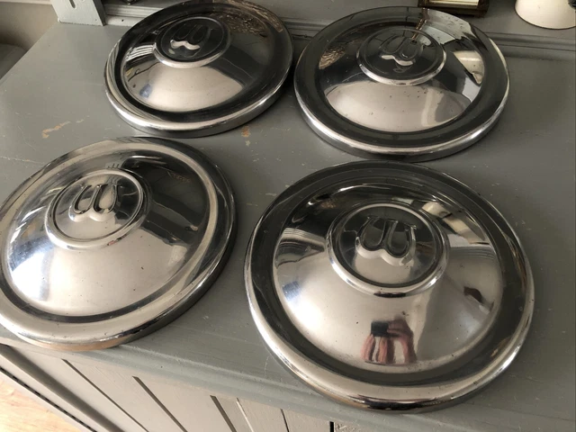 Coppi Mozzo Wolseley Cromati TAPPO/RUOTA Accessori Auto Classici 9 Pollici