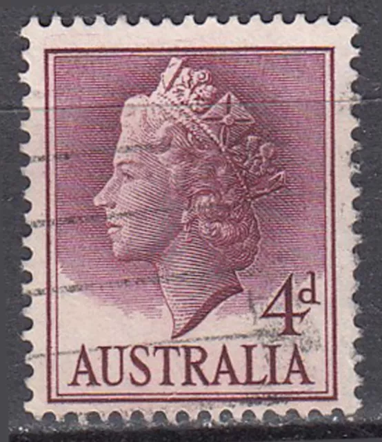 Australien gestempelt Königin Mutter Elisabeth Elizabeth II 2 Monarchie / 2455