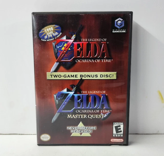 LEGEND OF ZELDA Ocarina Of Time Master Quest Nintendo GameCube CIB w