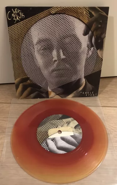 Cobra Skulls Eagle Eyes  7" Color Vinyl Gold/Red 1/431 Rancid Nofx