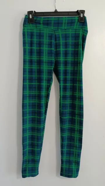 lularoe leggings womens one size new green blue