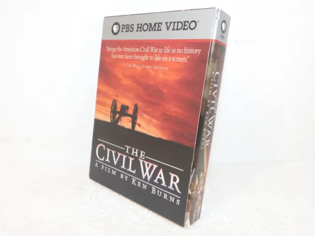 The Civil War: A Film by Ken Burns (DVD, 2004, 5-Disc Set) 1990 Documentary OOP!