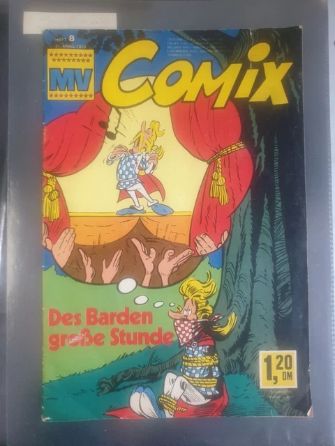 ✪ Mickyvision Nr.08/1973 Des Barden große Stunde, Ehapa Verlag | COMIC