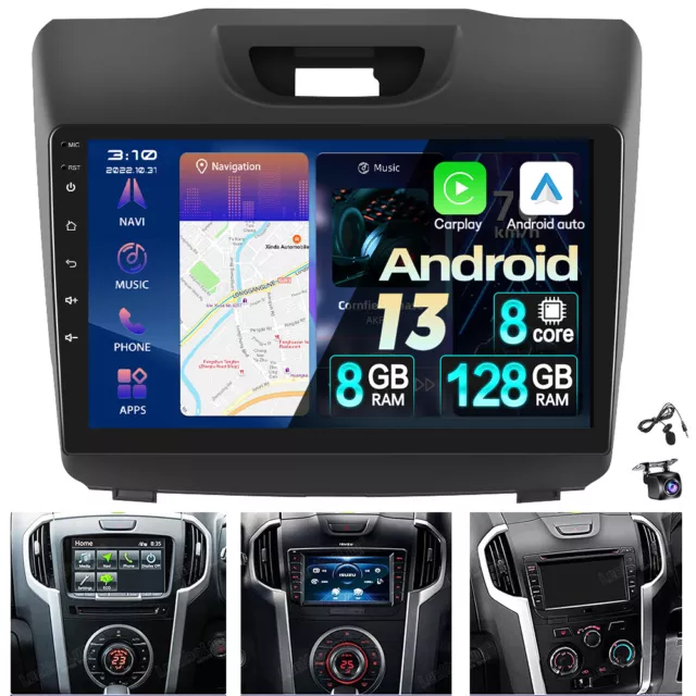 Android 13 Carplay Car Radio For Isuzu D-Max DMAX 2012-2016 GPS 8+128G Head Unit