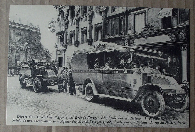 Carte postale repro Circuit agence des grands voyages Paris    , postcard