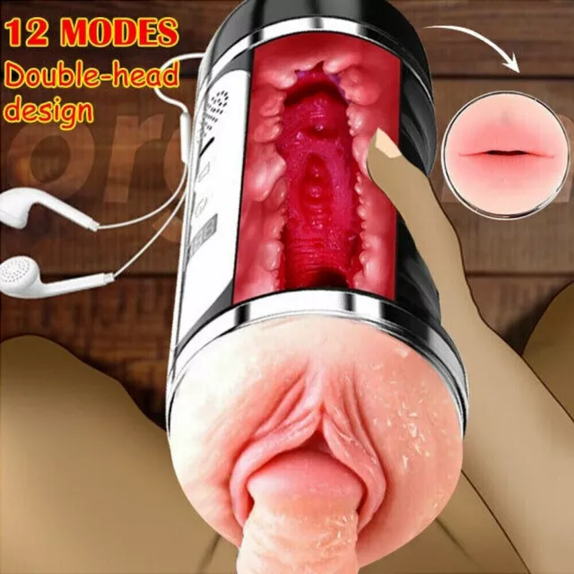 Masturbâteur-Vibrateur-Homme-Vibrator-Masculin-Sex-Masturbator-Cup-Vagin-Pussy