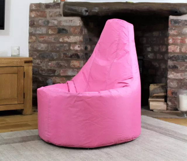 Large Bean Bag Gamer Seat Beanbag Adult Outdoor Gaming Garden Big Chair Pink