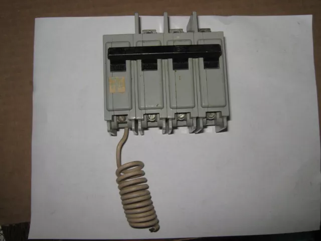 ITE Type EQ-P 3 Pole 50 Amp Circuit Breaker With 120V Shunt Trip, Used