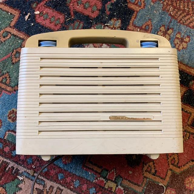 Antique Radio Kölner Bakelite Radio FM Tube, rare Antique Bakelite 1950s