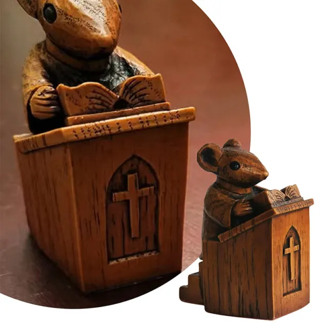 Collectibles Figurines Art Crafts Garden Decor Mouse Statue For Home Decoration