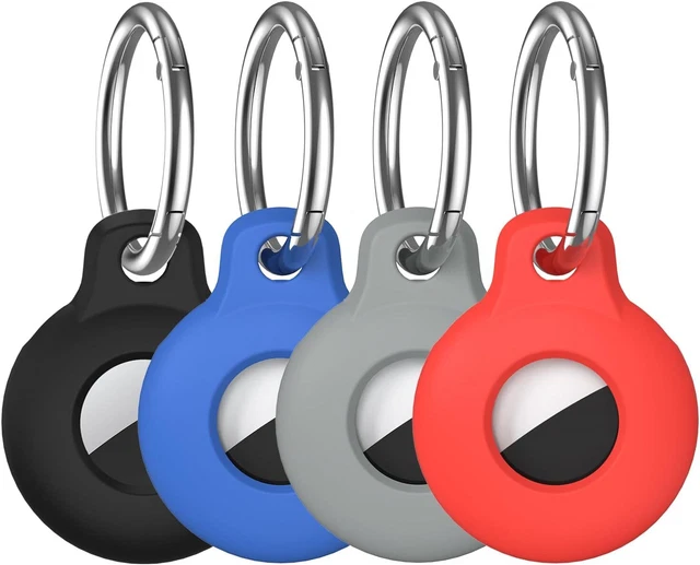 4 Pack Airtag Holder Compatible with AirTag, VAGAWEI Airtag GPS Tracker with