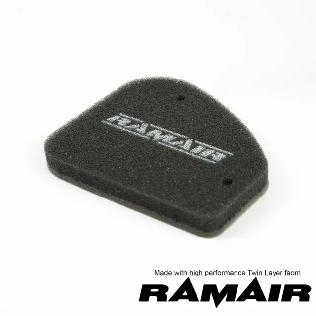 RAMAIR High Flow Replacement Panel Air Filter Foam Pad for Peugeot Squab 50 2T 2
