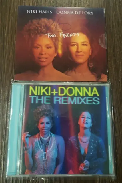 Niki Haris Donna De Lory TWO FRIENDS + The Remixes COMP 2 CD LOT Madonna NEW