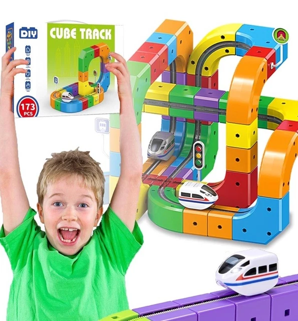 Pack De Pistas De Tren Lionel – 10 Piezas: 8 Curvas + 2 Interruptores (izquierdo Y Derecho), De Plástico Negro, Compatible Con El Sistema Ready-to-Play (se Necesita óvalo Base)