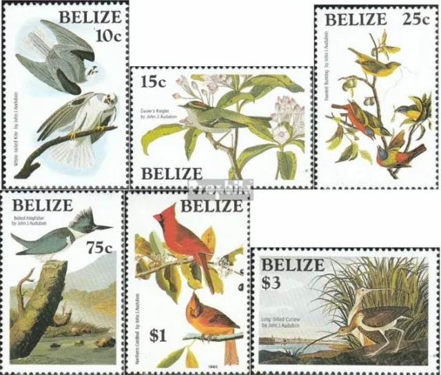 Belize 784-789 (kompl.Ausg.) postfrisch 1985 John James Audubon