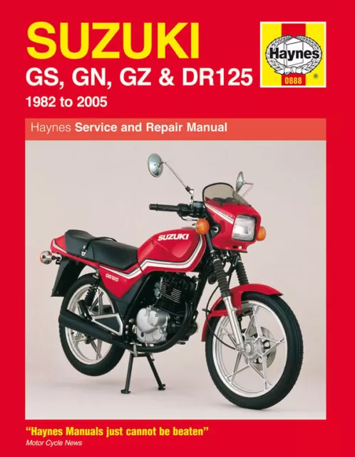 Suzuki GS, GN, GZ & DR125 Singles (82 - 05) Haynes Repair Manual